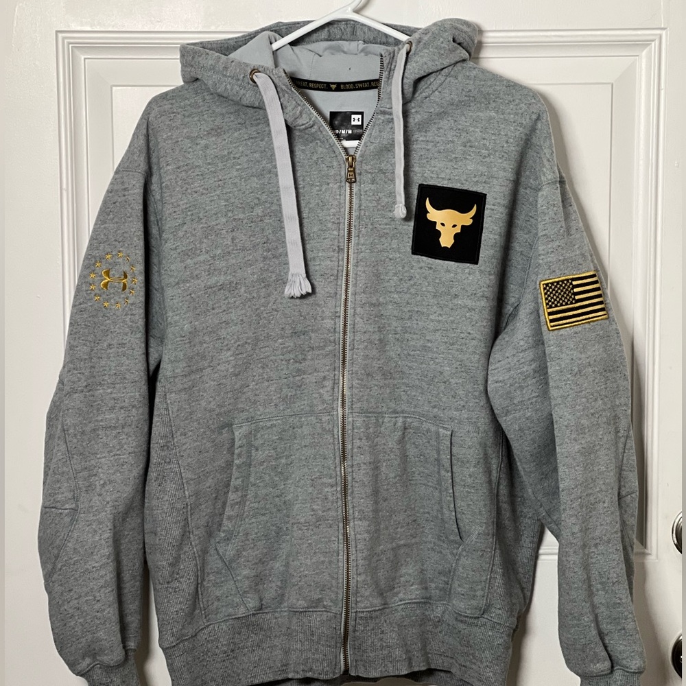 Under Armour Project Rock Full Zip Hoodie